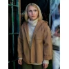 Annaleigh Ashford Elsbeth S03 Brown Wool Jacket