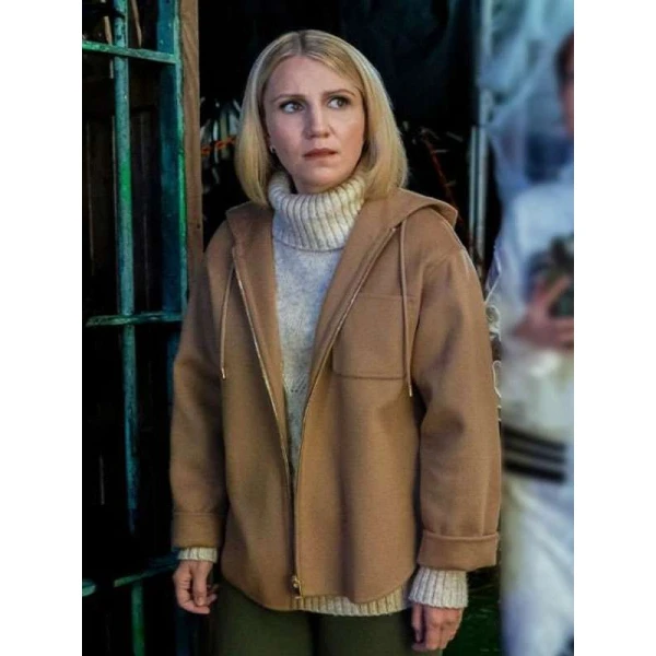 Annaleigh Ashford Elsbeth S03 Brown Wool Jacket