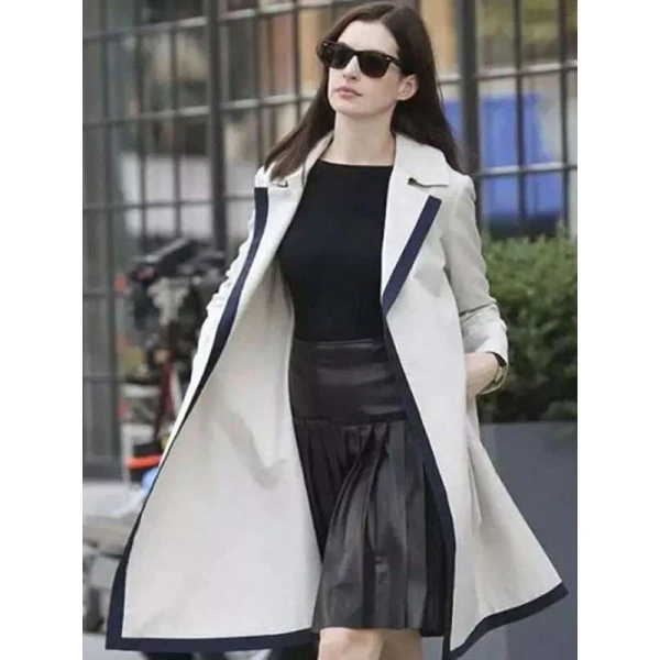 Anne Hathaway The Intern Trench Coat