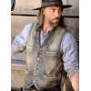Anson Mount Hell on Wheels Distressed Leather Vest Anson Mount Hell on Wheels Distressed Leather Vest