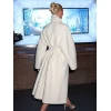 Anya Taylor Joy NYC 2025 White Trench Coat