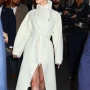 Anya Taylor Joy NYC 2025 White Trench Coat