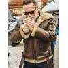 Arnold B3 Brown Leather Aviator Jacket