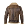Arnold B3 Brown Leather Aviator Jacket