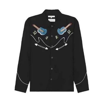 Asa Germann Gen V S02 Black Guitar Shirt Asa Germann Gen V S02 Black Guitar Shirt