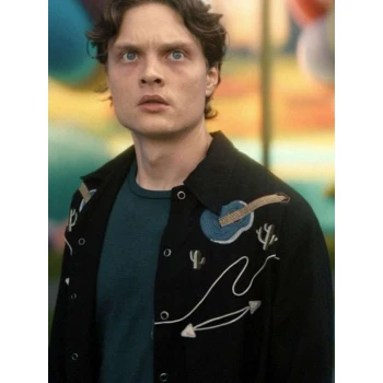 Asa Germann Gen V S02 Black Guitar Shirt Asa Germann Gen V S02 Black Guitar Shirt