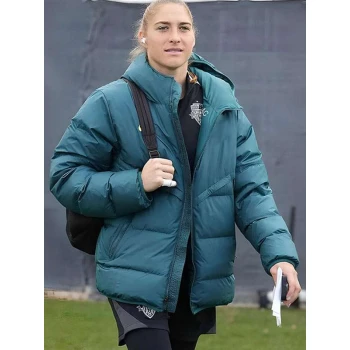 Aubrey Kingsbury Blue Hooded Jacket