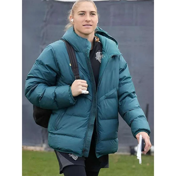 Aubrey Kingsbury Blue Hooded Jacket