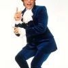 Austin Powers blue suit Halloween outfit