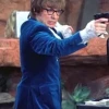 Austin Powers blue suit Halloween outfit
