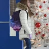 Ava Weiss The Most Colorful Time of the Year White Parka Jacket