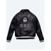 Avirex USA Black Leather Jacket