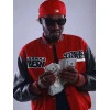 Bankroll Fresh Street Money red and black Varsity Jacket
