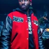 Bankroll Fresh Street Money red and black Varsity Jacket
