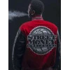 Bankroll Fresh Street Money red and black Varsity Jacket