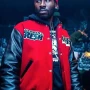Bankroll Fresh Street Money red and black Varsity Jacket