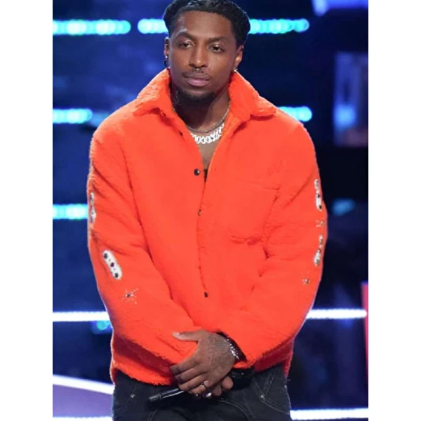 BDii The Voice S27 Orange Sherpa Jacket