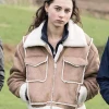Beau Gadsdon Ellis Brown Shearling Jacket