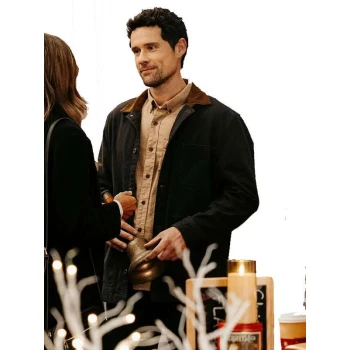 Benjamin Hollingsworth The Christmas Ring 2025 Black Jacket