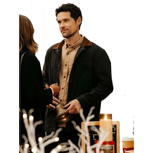 Benjamin Hollingsworth The Christmas Ring 2025 Black Jacket