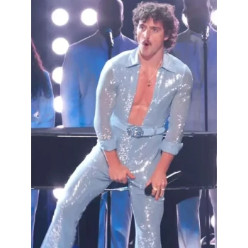 Benson Boone Blue Jumpsuit Benson Boone Blue Jumpsuit