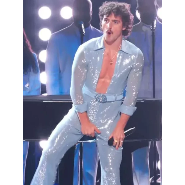 Benson Boone Blue Jumpsuit