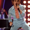 Benson Boone Blue Jumpsuit Benson Boone Blue Jumpsuit