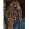 Beth Dutton Brown Suede Leather Coat