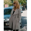 Beth Dutton Classic Grey Trench