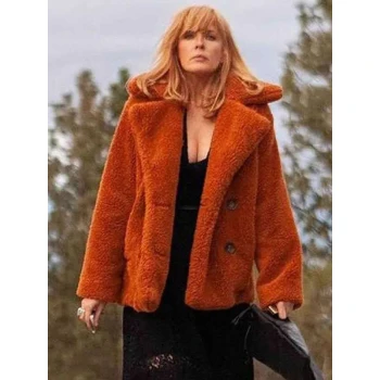 Beth Dutton Iconic Fur Coat Beth Dutton Iconic Fur Coat