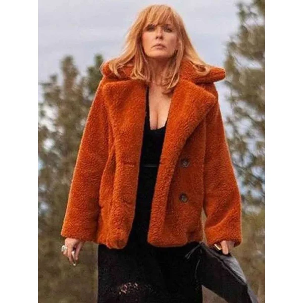 Beth Dutton Iconic Fur Coat Beth Dutton Iconic Fur Coat