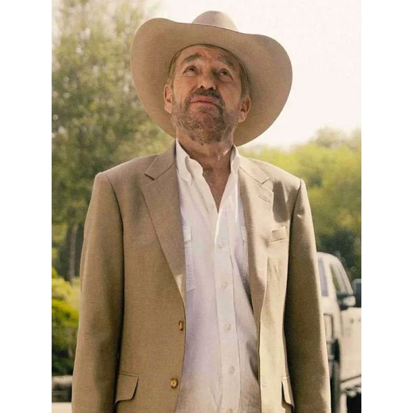 Billy Bob Thornton Landman Beige Blazer