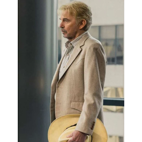 Billy Bob Thornton Landman Beige Blazer