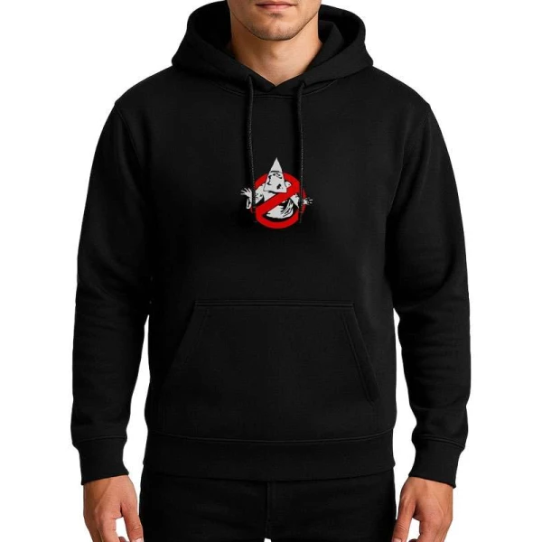 Black Pullover Klux Busters Hoodie