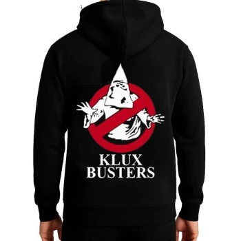 Black Pullover Klux Busters Hoodie