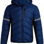Blue Lightweight Bubble Jacket for Men