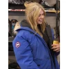Blue Parka Jacket for Women - Annie Lancaster Love is Blind S09 Blue Parka Jacket for Women - Annie Lancaster Love is Blind S09