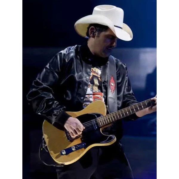 Brad Paisley A Grand Ole Opry Christmas Bomber Jacket