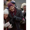 Brandon Routh A Keller Christmas Vacation Wool Coat