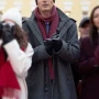 Brandon Routh A Keller Christmas Vacation Wool Coat