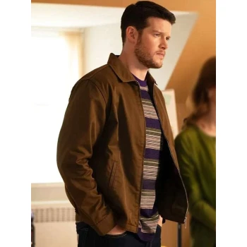 Brilliant Minds S02 Dr. Van Markus Brown Jacket