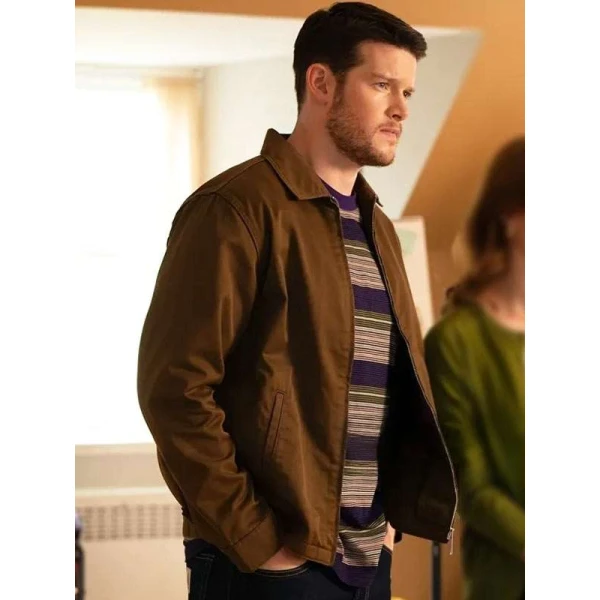 Brilliant Minds S02 Dr. Van Markus Brown Jacket