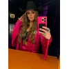 Britnee Kellogg The Road 2025 Pink Fringe Blazer