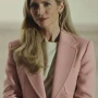 Brittany Snow The Beast in Me Pink Blazer