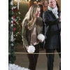 Brooke D Orsay Nostalgic Christmas Suede Leather Jacket
