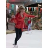 Brooke D’Orsay Nostalgic Christmas Red Jacket