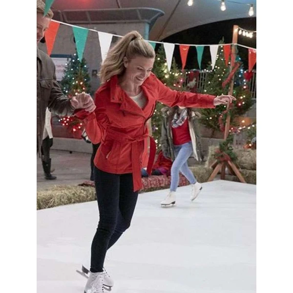 Brooke D’Orsay Nostalgic Christmas Red Jacket
