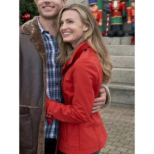 Brooke D’Orsay Nostalgic Christmas Red Jacket