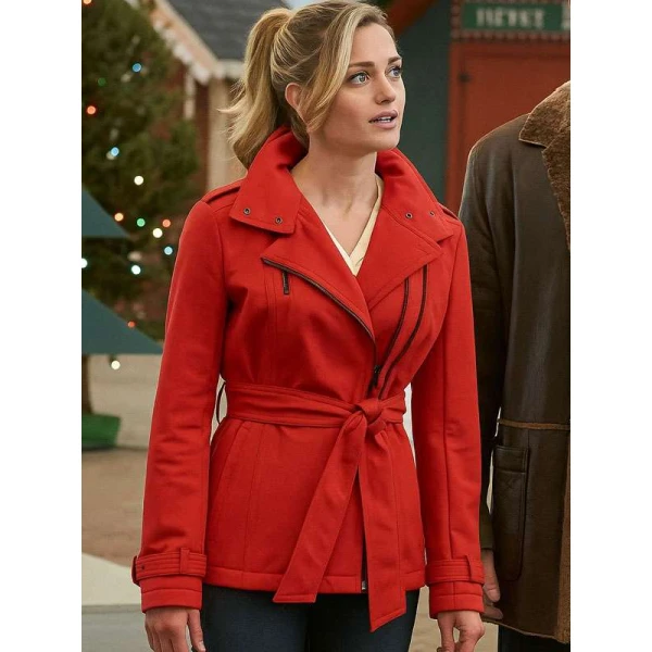 Brooke D’Orsay Nostalgic Christmas Red Jacket