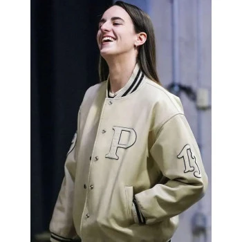 Caitlin Clark Letterman Jacket